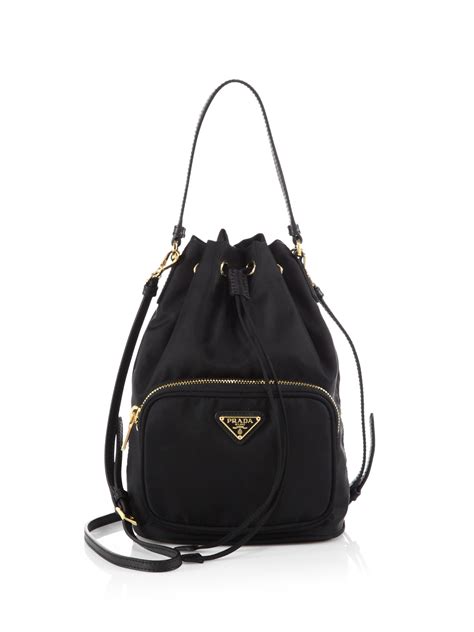 prada padded nylon clutch|prada nylon drawstring bag.